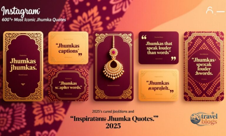 600+ Perfect Jhumka Captions for Instagram & Quotes in 2025