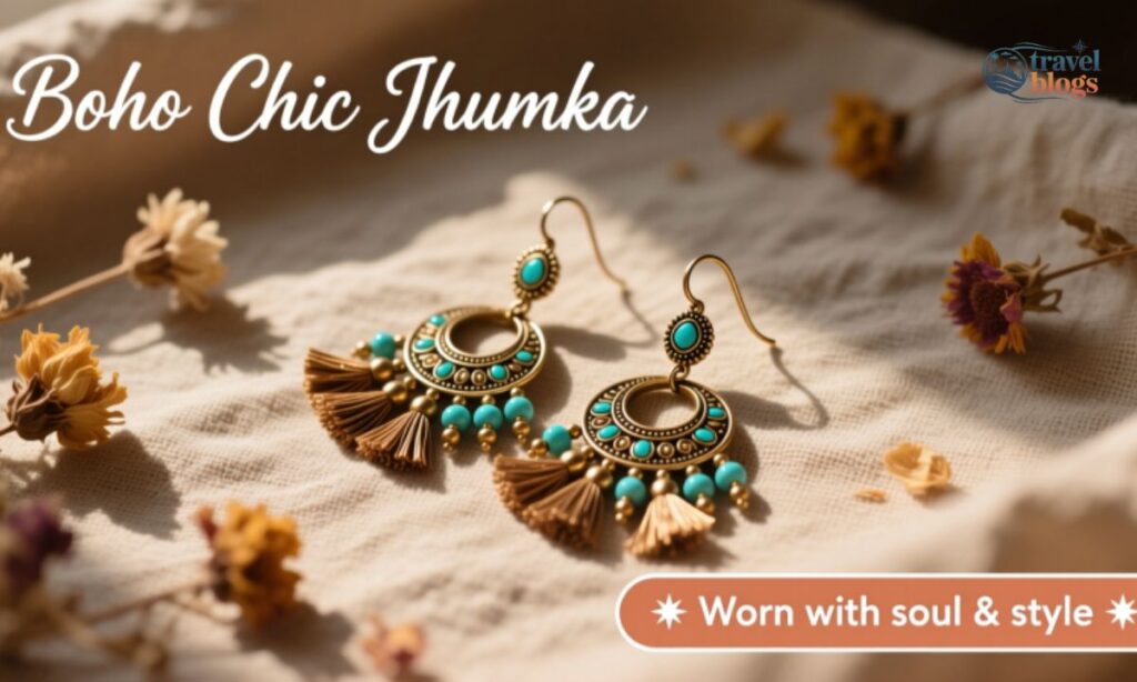 Boho Chic Jhumka Captions for Instagram