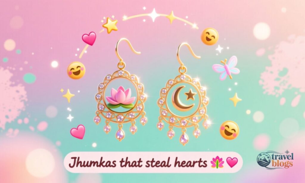 Cute Jhumka Captions with Emoji