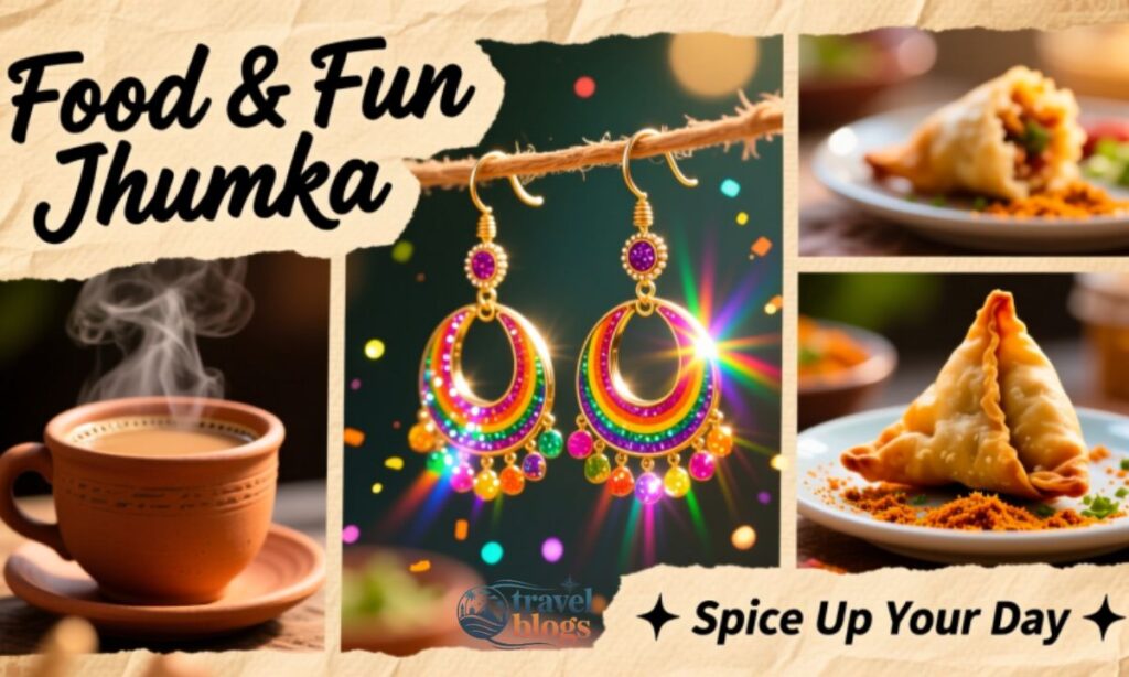Food & Fun Jhumka Captions for Instagra