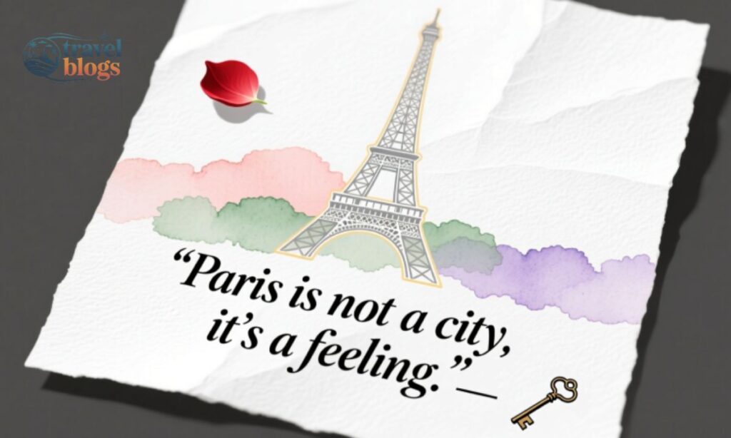 Iconic Paris Quotes For Instagram