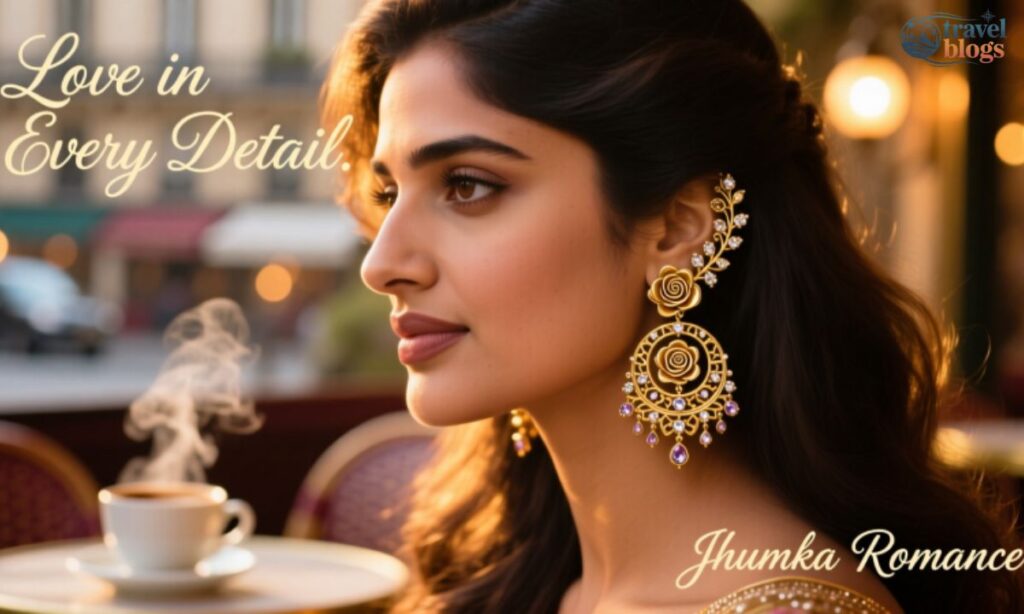Romantic Jhumka Captions for Instagram
