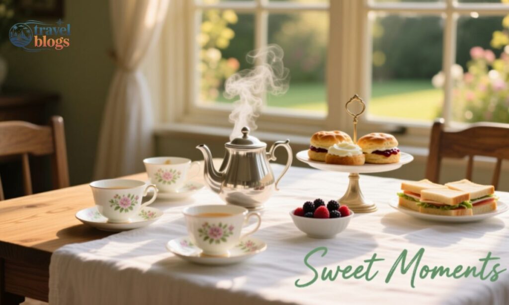 Short Afternoon Tea Captions