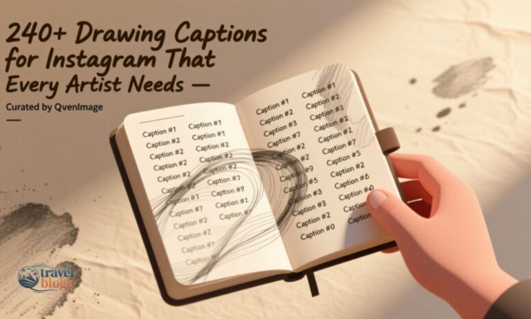 240+ Drawing Captions For Instagram That Every Artist Needs