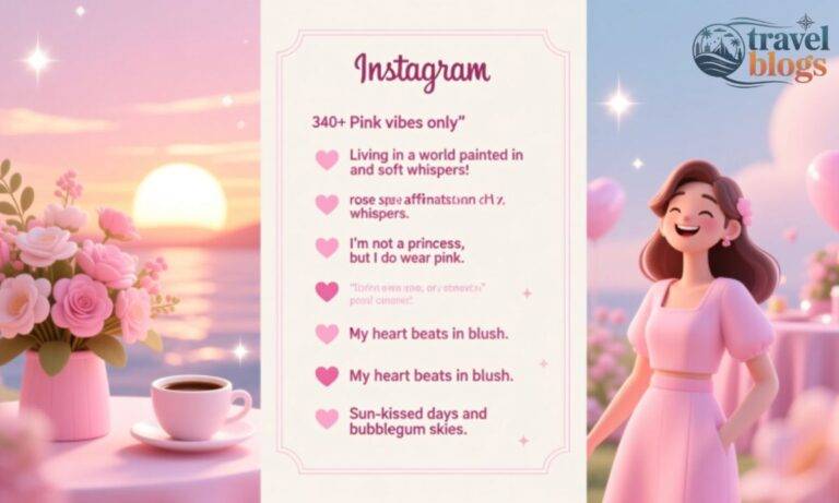 340+ Blissfully Pink Captions for Instagram