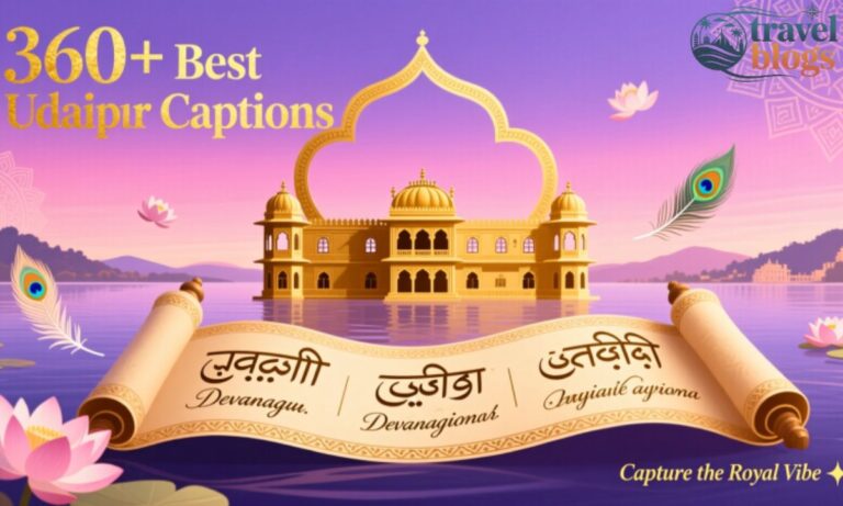 360+ Best Udaipur Captions for Instagram That Capture Royal Vibes