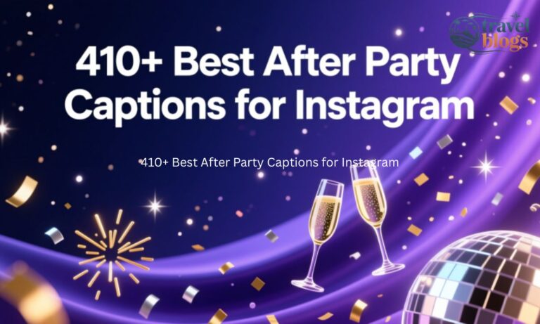 410+ Best After Party Captions for Instagram