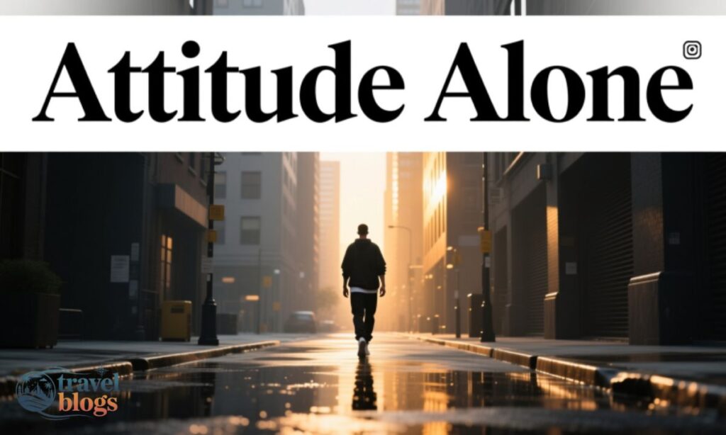 Attitude Alone Captions For Instagram