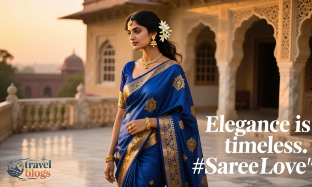 Best Long Saree Captions for Instagram