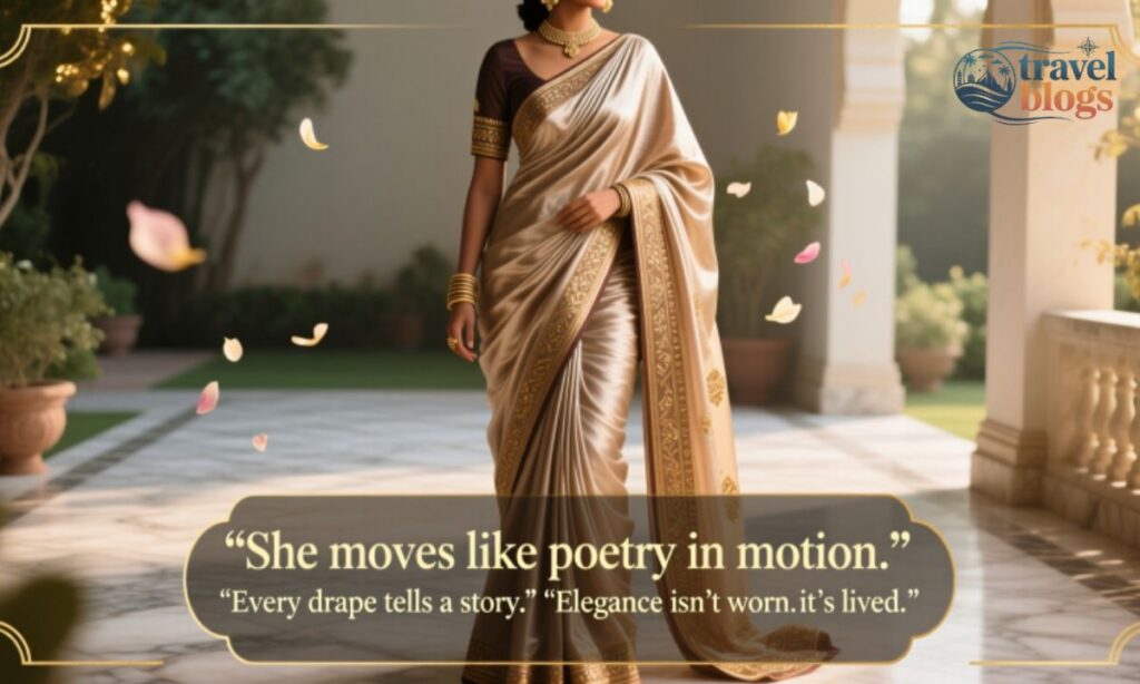 Elegant Saree Captions For Every Occasion