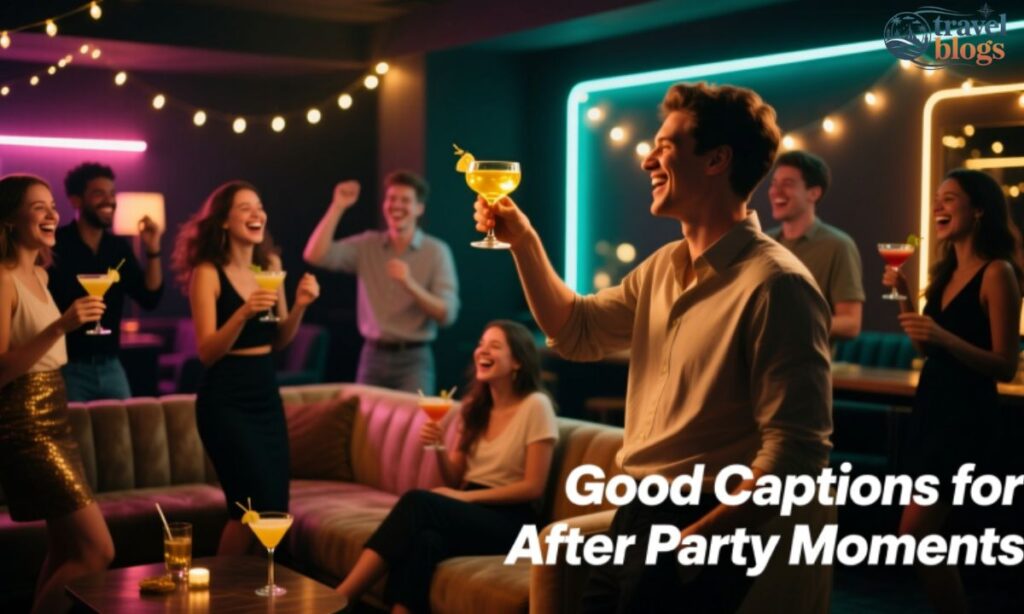 Good Captions for After Party Moments 