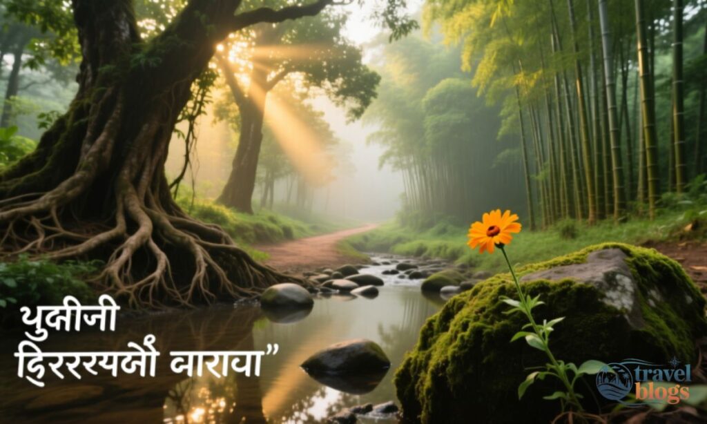 Marathi Mulgi Captions for Nature Photos