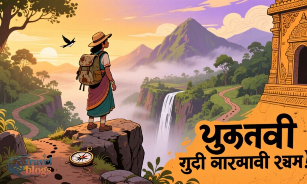 Marathi Mulgi Captions for Travel and Adventure
