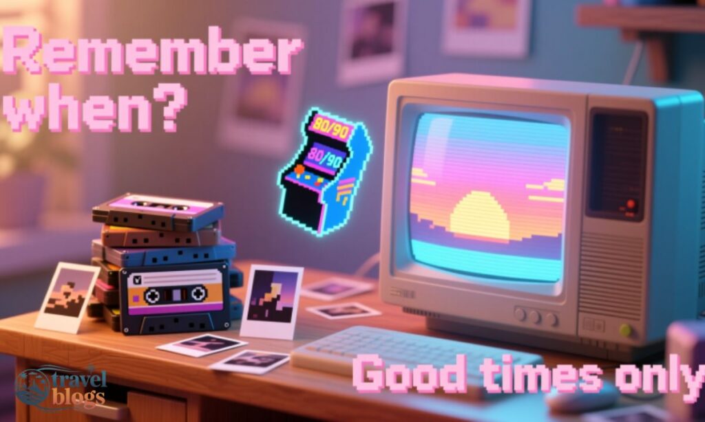 Nostalgic 90's Instagram Captions