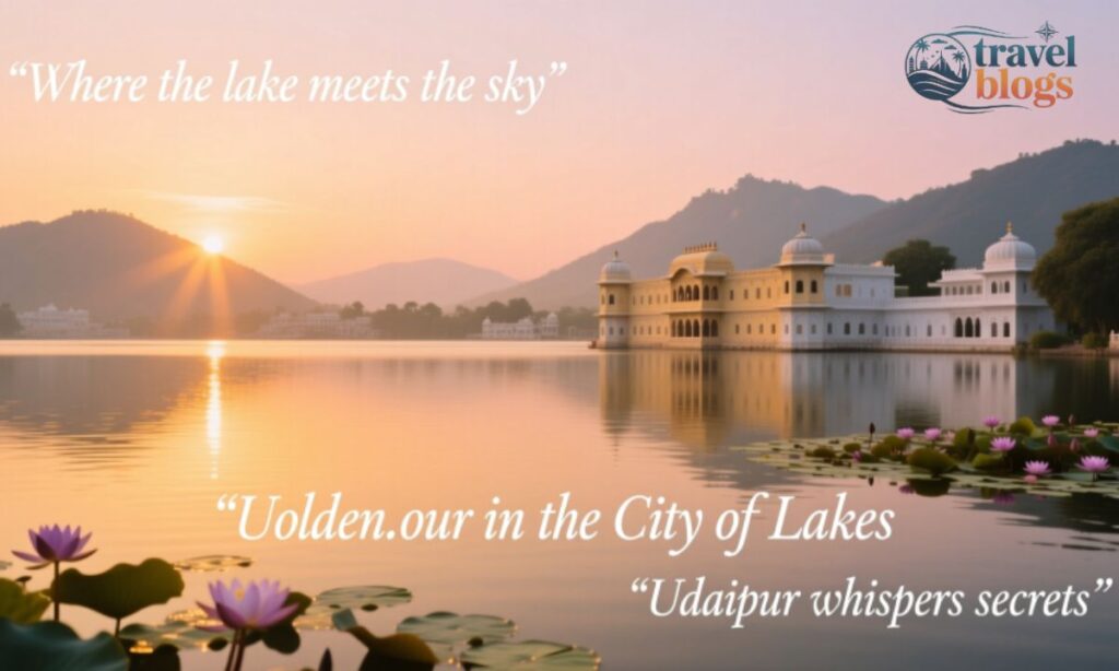 Short Udaipur Captions For Instagram