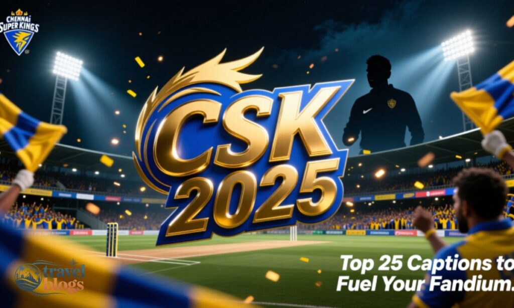 Top 25 CSK 2025 Captions to Fuel Your Fandom