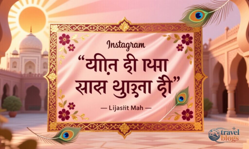 Traditional Indian Captions for Instagram