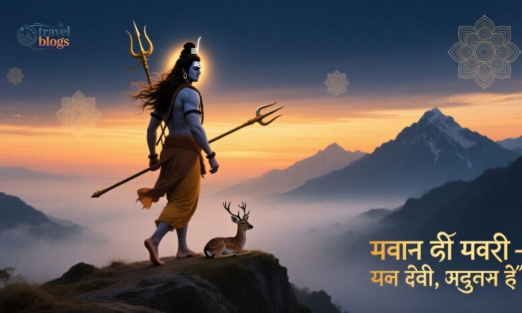 Travel and Exploration Mahadev Captions for Instagram