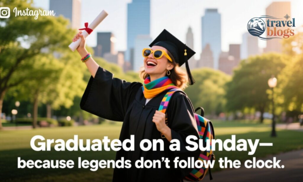 Trendy Senior Sunday Captions For Graduation