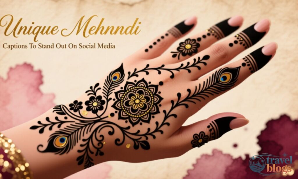 Unique Mehndi Captions To Stand Out On Social Media