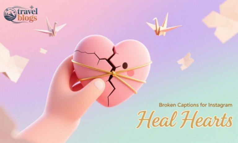 320+ Heal Hearts Broken Captions for Instagram Guide