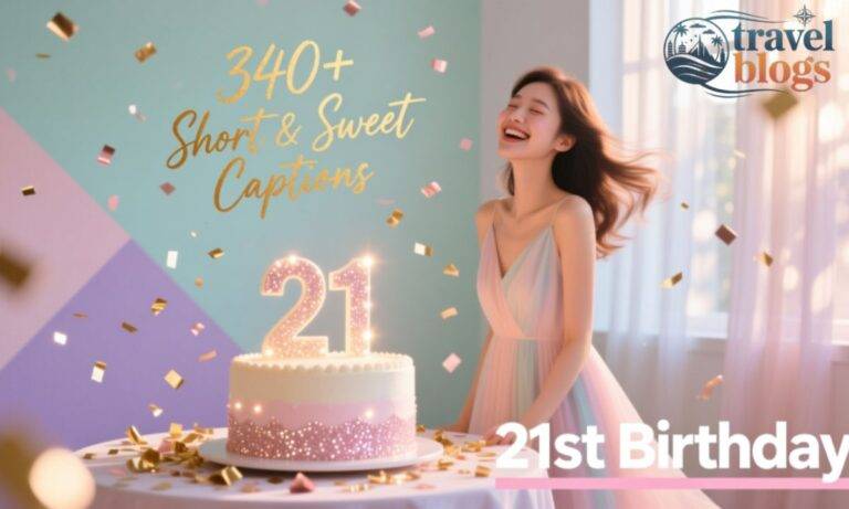 340+ Short and Sweet 21st Birthday Captions Ideas