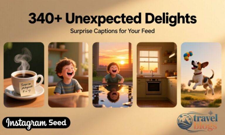 340+ Unexpected Delights Surprise Captions for Instagram