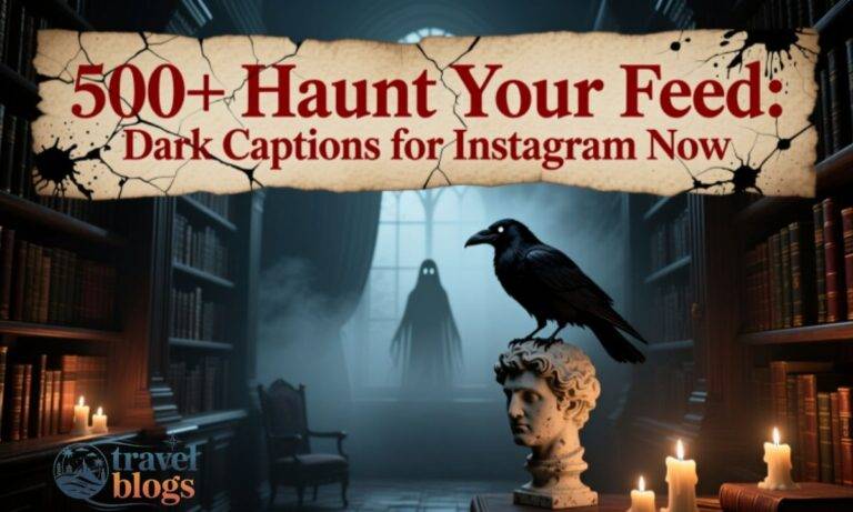 500+ Haunt Your Feed: Dark Captions for Instagram Now