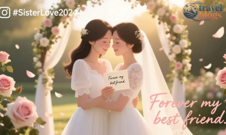 700+ Heartfelt Sister Wedding Captions for Instagram